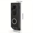 thumbnail image 2 of HLONK 1080P HD Wireless Smart Doorbell  5200mAh Battery  Type-C Charging  PIR Detection  Cloud Storage  Night Vision Distance Up To 236.22 Inch, 2 of 6