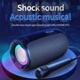 thumbnail image 2 of ZEALOT S61 Black High Power Wireless Bluetooth Speakers Portable Column For Computer Subwoofer Boom Box Music Center FM Radio Colorful., 2 of 5