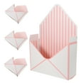 thumbnail image 6 of Masteelf 4pcs Floral Envelope Boxes Flower Bouquet Packaging for Wedding Party Birthday Mother's Day Floral Arrangements, 6 of 8