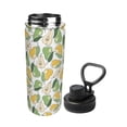 thumbnail image 2 of Fotbe Fruit Pears Pattern 18 Oz Sports Insulated Kettle Vacuum Cup Stainless Steel Travel Mug Cup Thermal Flask,Insulated Kettle for Cycling Gym Basketball Outdoor, 2 of 7