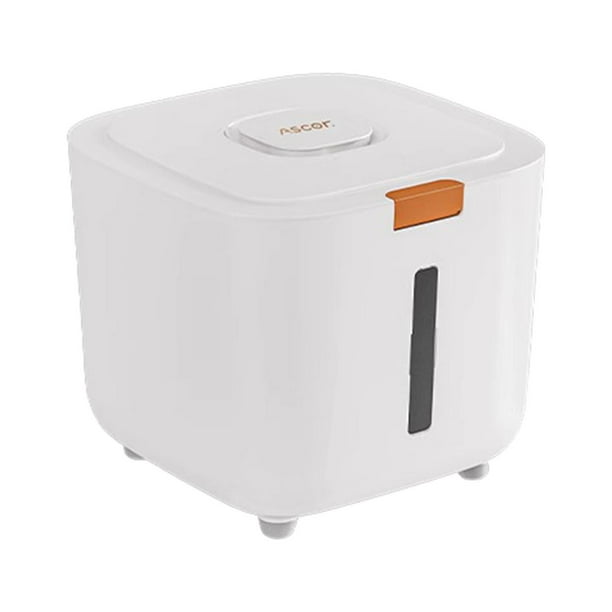 Contenedor de granos para alimentos, dispensador de granos de gran capacidad, almacenamiento de alimentos para mascotas, almacenamiento de arroz 5KG
