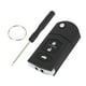 thumbnail image 1 of Funda de llave sin llave de entrada remota de 3 botones de Unique Bargains para Mazda 3 6 MX5 RX8, 1 of 7