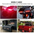 thumbnail image 5 of Nilight 32 LED 8’’ Flexible License Plate Light Strip Tail Brake Stop Turn Signal Light Universal for Harley Motorcycle Bike ATV Car SUV, 2 Years Warranty, 5 of 7