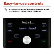 Instant Vortex 6-Quart Air Fryer Oven with Single Basket, 4-in-1 Function, Black