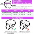 thumbnail image 3 of Kids Bike Helmet Set Toddler Helmet for Ages 2-8 Boys Girls with Sports Protective Gear Set, 3 of 8