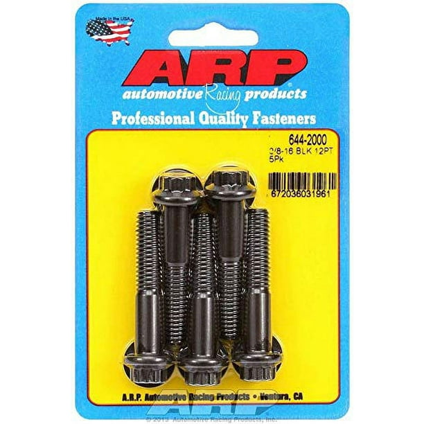 ARP Bolt Kit - 12pt (5) 3/8-16 x 2.000 ARP Bolt Kit - 12pt (5) 3/8-16 x 2.000
