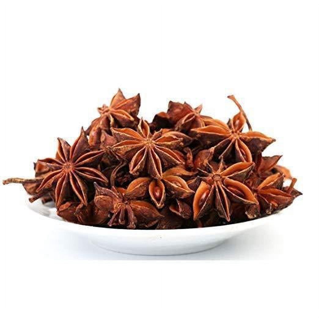 Premium Whole Dried Star Anise Seeds (Anis Estrella) 8oz