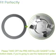 thumbnail image 3 of Oster Blender Replacement Parts: Ice Blades, Gaskets & Coupling Kit, 8 Pieces, 3 of 5