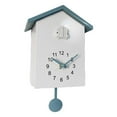 thumbnail image 1 of Cuckoo Wall Clock Nursery Pendulum Clock Clock Wall Decoration - Grey, 1 of 8