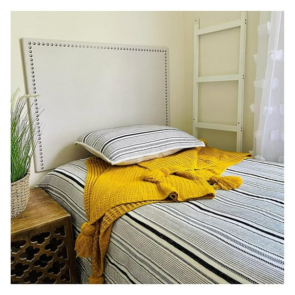 The Cardboard Twin/Twin XL Headboard - Tacked Nailhead