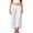 White-#002, variant on Womens Harem Pants Wide Leg High Elastic Waist Adjustable Tie Knot Barrel Trousers Beach Lounge Breathable Pants with Pockets,White XL