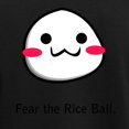 thumbnail image 3 of CafePress - Fear The Rice Ball Pajamas - Women's Short Sleeve Print T-Shirt and Pants Dark Cotton Pajama Set, 3 of 7