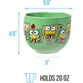 thumbnail image 5 of Silver Buffalo Sanrio Hello Kitty and Friends Keroppi Polaroids Ceramic Ramen Noodle Rice Bowl with Chopsticks, Microwave Safe, 20 Ounces, 5 of 9