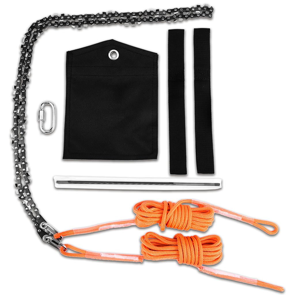 Details about   48 Inch High R-each Tree Limb Hand Rope Saw with 25 FT Ropes 