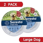 Seresto Flea and Tick Prevention Collar for Large Dogs, 8 Month Flea and Tick Prevention - 2 PACK