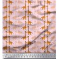 thumbnail image 1 of Soimoi Rayon Fabric Giraffe Kids Decor Fabric Printed Yard 42 Inch Wide, 1 of 3