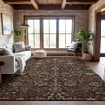 thumbnail image 4 of Dalyn Rugs Premium Machine Washable Mayfield AMF1085 Chocolate 9' x 12' Rug, 4 of 7