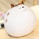 thumbnail image 1 of Lindo muñeco de gato, huevo, muñeco de gato, muñeco de peluche en la cama, almohada de gran tamaño, muñeco de tela, 1 of 6