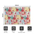 thumbnail image 5 of Pioneer Flower Floral Print Pattern Door Rugs,Washable Non Slip Door Mats Indoor,Decorative Door Mats,Entry Mat Indoor for Entrance,Bedroom,Kitchen,Bathroom,16"x24", 5 of 6