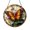 Acrylic 3.5 Inch, variant on Majestic Copper Butterfly Pink Lotus Suncatcher Hanging Panel Sun