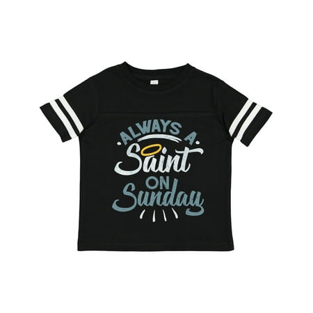 

Inktastic Saint on Sunday Gift Toddler Boy or Toddler Girl T-Shirt