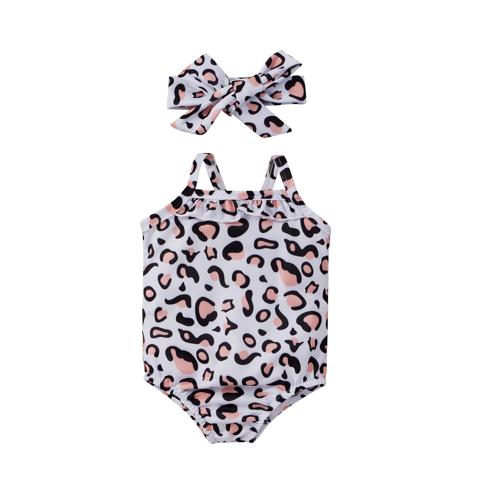 infant leopard swimsuit
