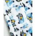 thumbnail image 6 of Disney Toddler Boys' Bluey Bathrobe - Super Soft Fleece Sleepwear Robe (2T-4T), 6 of 7