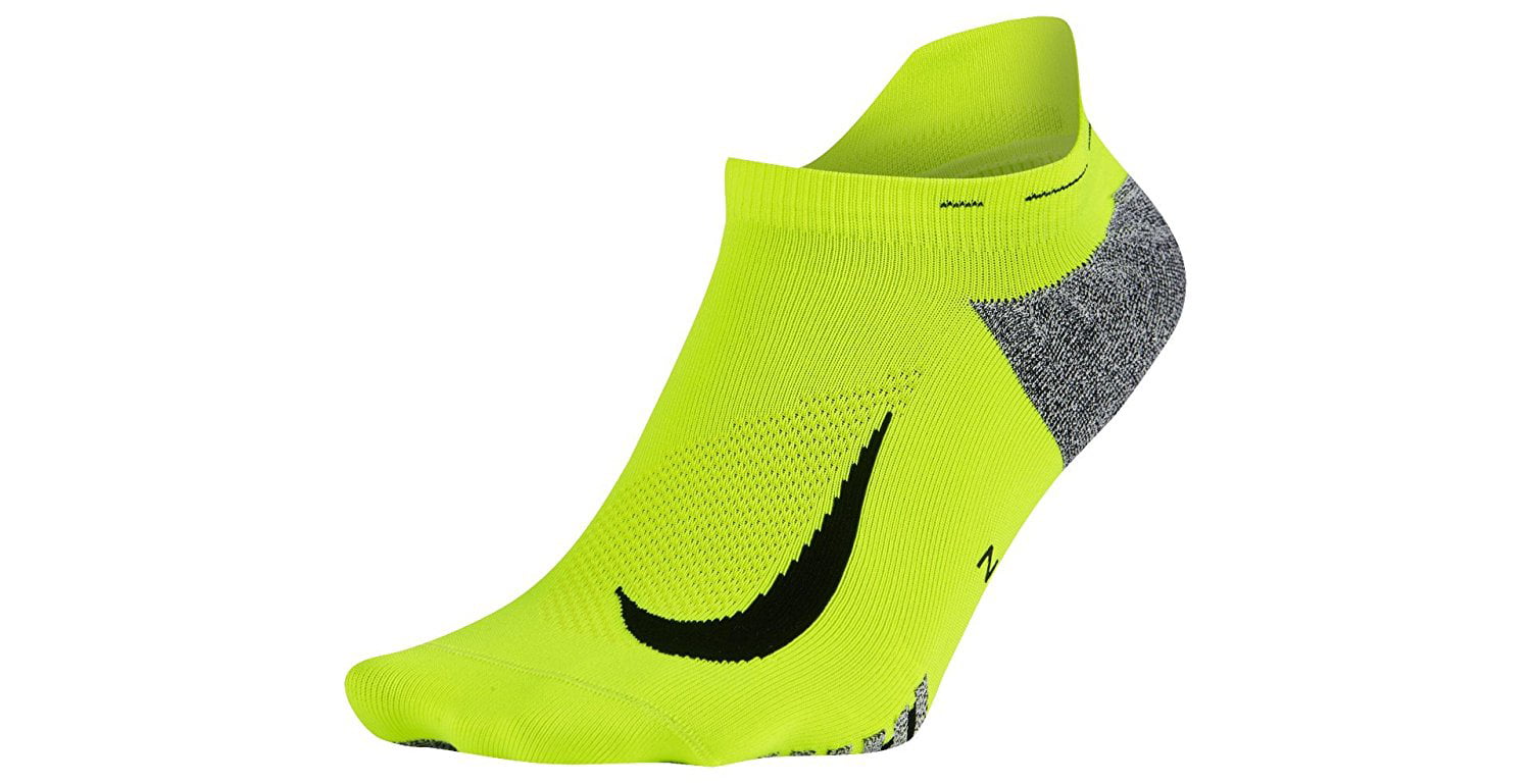 miracle Assassin Assumption Nike Elite Lightweight Nike Grip No Show Running Socks, Volt/Grey, Men's  12-13.5 - Walmart.com