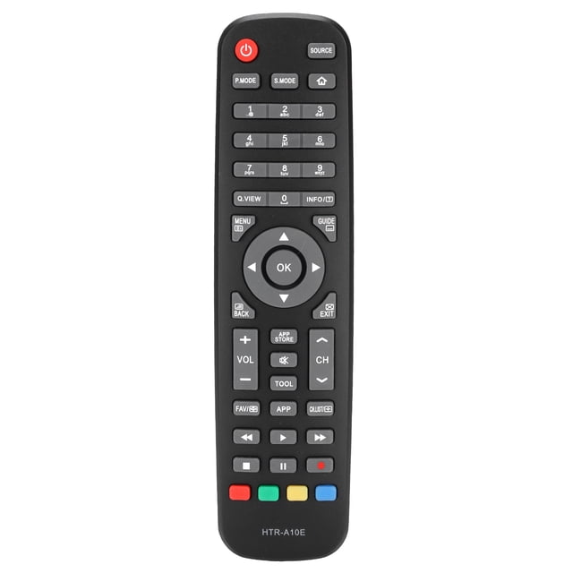 Mando a distancia de repuesto de audio, mando a distancia adecuado para sistema de televisión Haier
