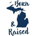 thumbnail image 2 of CafePress - Michigan Born & Raised Mug - 11 oz Ceramic Mug - Novelty Coffee Tea Cup, 2 of 4