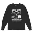 thumbnail image 5 of Bigfoot Dad Long Sleeve T-shirt More Squatchy Funny Daddy Sasquatch Dad Joke Outdoor Camping Father's Day Gift Idea, 5 of 7