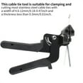 SelfLocking Stainless Steel Cable Tie Fasten Gun Pliers Crimper