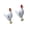 White, variant on YongCo Playful Hen Design Dainty Ear Studs Smooth Finishes For Students Professionals