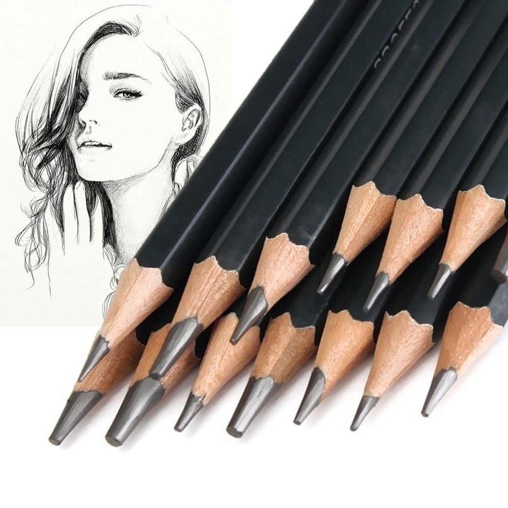 14 Pcs Drawing Pencils Set - Drawing Supplies - Sketch Sketching Kit - –  LightningStore