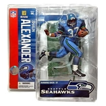 Shaun Alexander Action Figure Teal Uniform Sports Picks Series 14 NFL