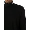 thumbnail image 4 of Fila Classic Roll Neck T-Shirt, Black, 4 of 5