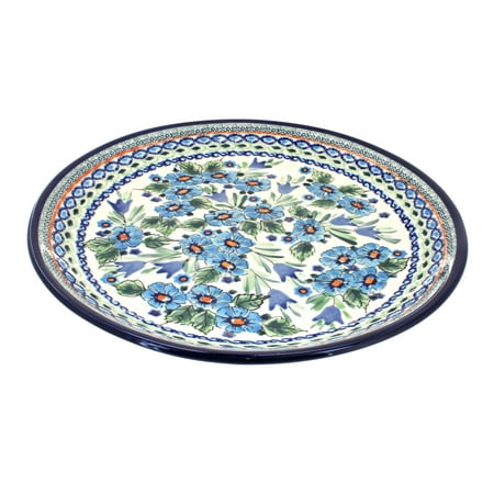 

Blue Rose Polish Pottery Ballina Large Round Platter
