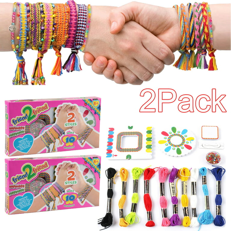 Funskool Handycrafts Braiding Kit, Learn 3 braiding Techniques, Make  Headbands, Bracelets and Key-Chains, Art & Craft Kit, DIY Kit, Ages 5 Years  and