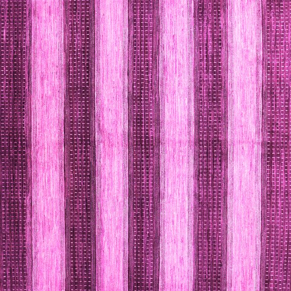 Ahgly Company Indoor Square Abstract Pink Contemporary Area Rugs, 5' Square