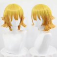 thumbnail image 3 of Demon Slayer Agatsuma Zenitsu Cosplay Party Costume Outfits Halloween Party Anime Set Gifts, 3 of 3