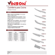 thumbnail image 2 of Hachuela Profesional de 6 Pulgadas Vinson HACHU-6, 2 of 2