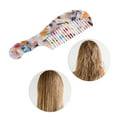 thumbnail image 6 of Unique Bargains 1 Pc Durable Marble Texture Large Tooth Comb for All Hair Types Colorful, 6 of 6