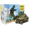 ROUND 2, LLC MPC 1/25 Godzilla Army Jeep, MPC882