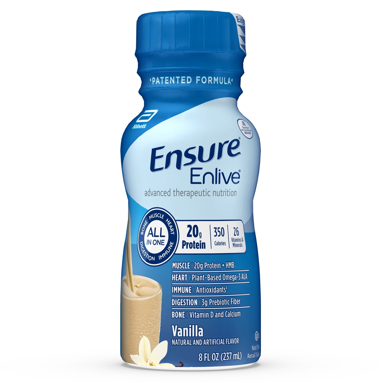 Ensure Enlive Advanced Nutrition Shake with 20 grams of HighQuality