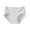 Gray, variant on fatyb Women's Cotton Underwear High Waist Solid Color Ladies Panties Full Coverage Comfortable Briefs