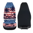 thumbnail image 6 of XYZCANDO Vintage American Flag Car Seat Covers Front Seats Breathable Soft Auto Seat Covers Auto Interior car Front Seats, Washable Protector Truck SUV, 6 of 10