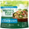 MorningStar Farms Meal Starters Original Meatless Chicken Strips, Vegan Plant Based Protein, 13.5 oz (Frozen)