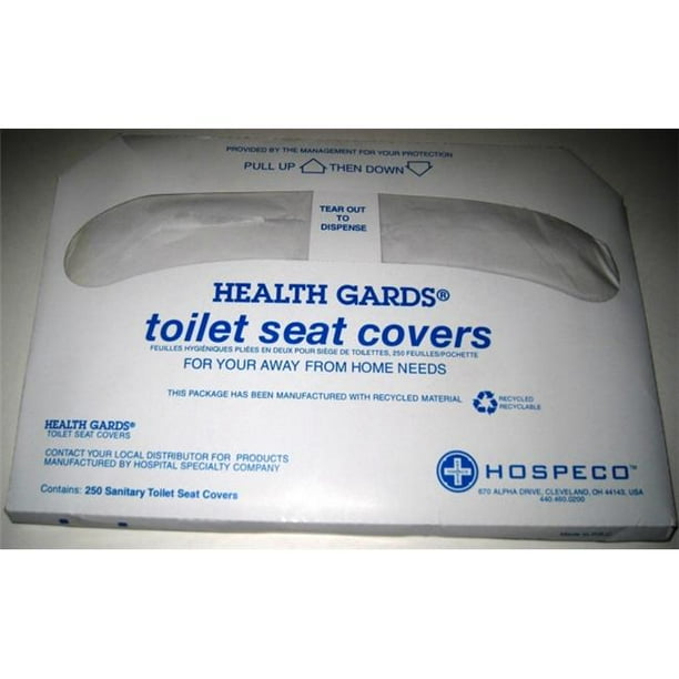 Hospeco 599-HG-1000 Housses de Siège de Toilette