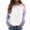 White, variant on Vedolay Cute Tops Womens Long Sleeve Sweatshirts Crewneck Casual Fit Pullover Hoodie Clothes,Black M