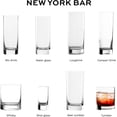 thumbnail image 7 of WLTER Whisky Glasses New York Bar 6-Piece Set 6 1/2 oz – Elegant Crystal Tumbler Glasses for Whisky, Bourbon & Cocktails – Lead-Free Glass – Dishwasher & Shock Resistant, 7 of 7